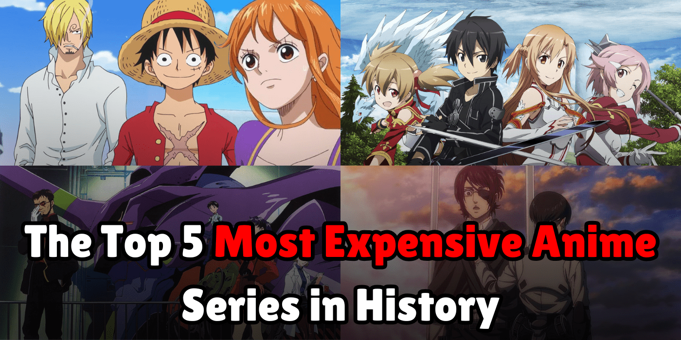 The Top 5 Most Expensive Anime Series in History